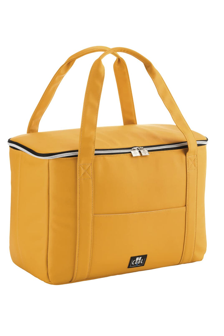 Grosse City Kühltasche L, 44 x 22 x 29cm 28 L Volumen mit Breiten Tragegriffen für Picknick, Schule,