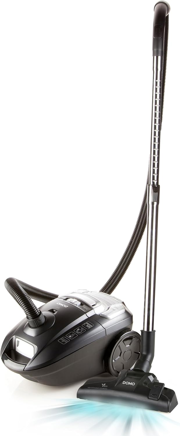 DOMO DO7285S Staubsauger mit Beutel - 3 L - 700 W - grau