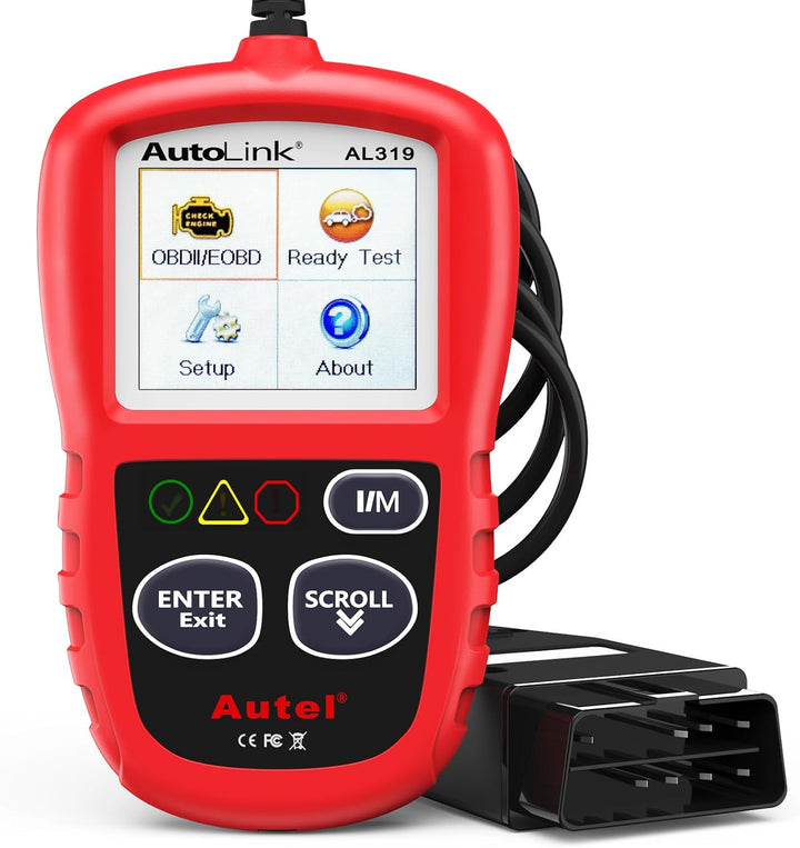 AL319 obd2 Diagnosegerät für alle Fahrzeuge,Fehlercode für obd2 Diesel und Benzin Fahrzeuge,MIL ausc
