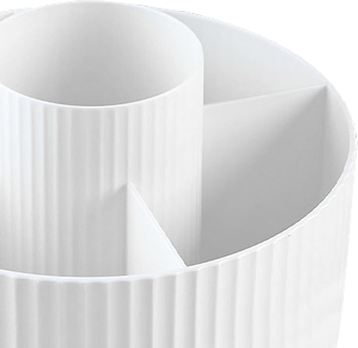 3 Stück Kosmetik Organizer Drehbar, 360 Gard Drehbarer Make Up Organizer mit 5 Fächern, Multifunktio