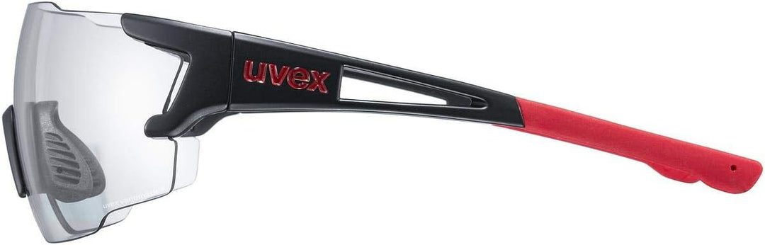 Uvex Unisex – Erwachsene Sportstyle 804 V Sportbrille black mat red/smoke Einheitsgrösse Single, bla