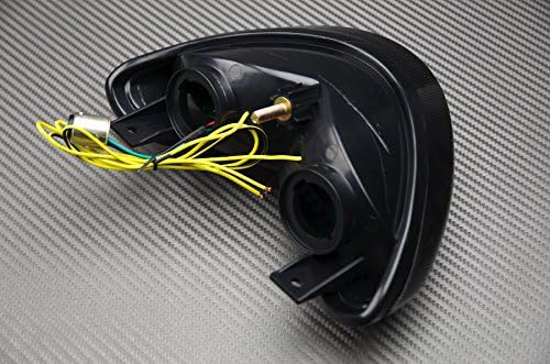 aVDB-moto LED-Bremslicht mit integrierten Blinker kompatibel mit SV 650, TLS, TLR 1999/2003 (Getönt)