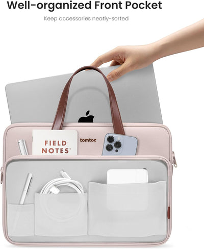 tomtoc Tasche Hülle für 14 Zoll MacBook Pro M3/M2/M1 Pro/Max A2992 A2918 A2779 A2442 2023-2021, 13 Z