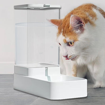 Automatischer Futterspender Katze - Automatischer Hundefutterspender | Auto Wasserfutter Haustierfut