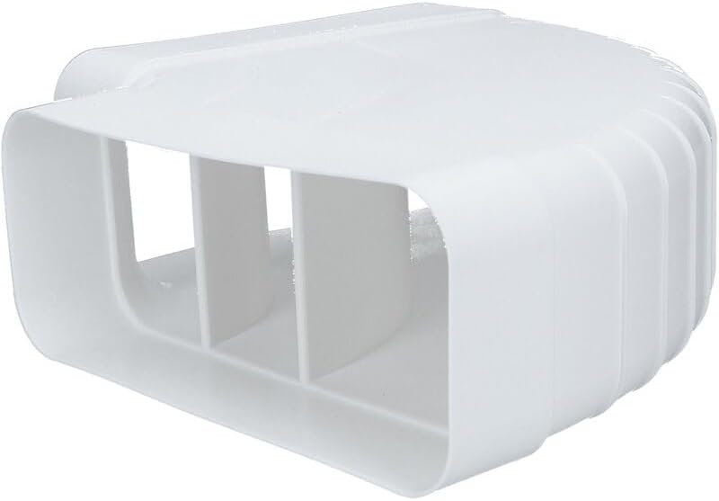 LUTH Premium Profi Parts Flachkanalbogen 150erscf Naber 4043003 90° Horizontal Beidseitig Muffe für
