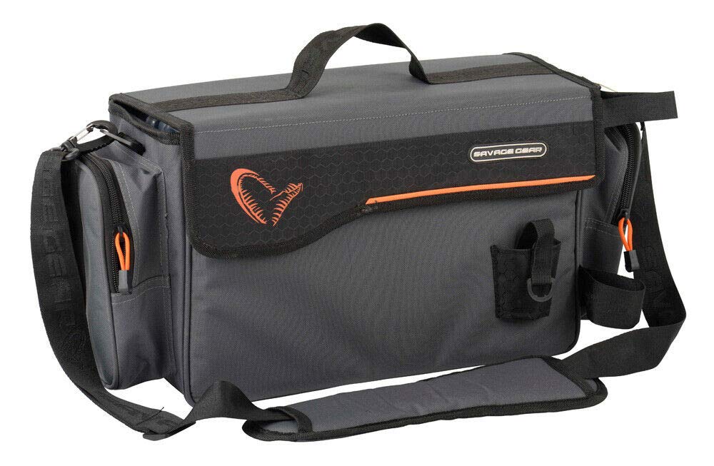 Savage Gear Lure Specialist Shoulder Bag L Angeltasche 16x40x22cm inkl. 2 Angelboxen