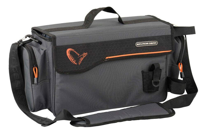 Savage Gear Lure Specialist Shoulder Bag L Angeltasche 16x40x22cm inkl. 2 Angelboxen