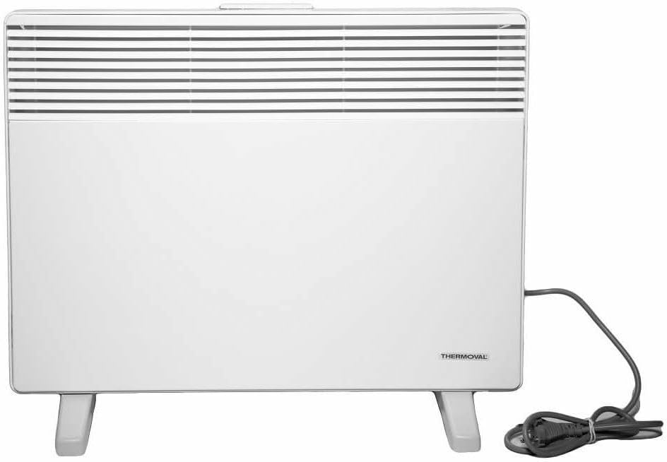Thermoval Wandkonvektor 500W-1000W 1500W 2000W 2500W Konvektor Heizgerät Heizkörper mit Beinen inkl.