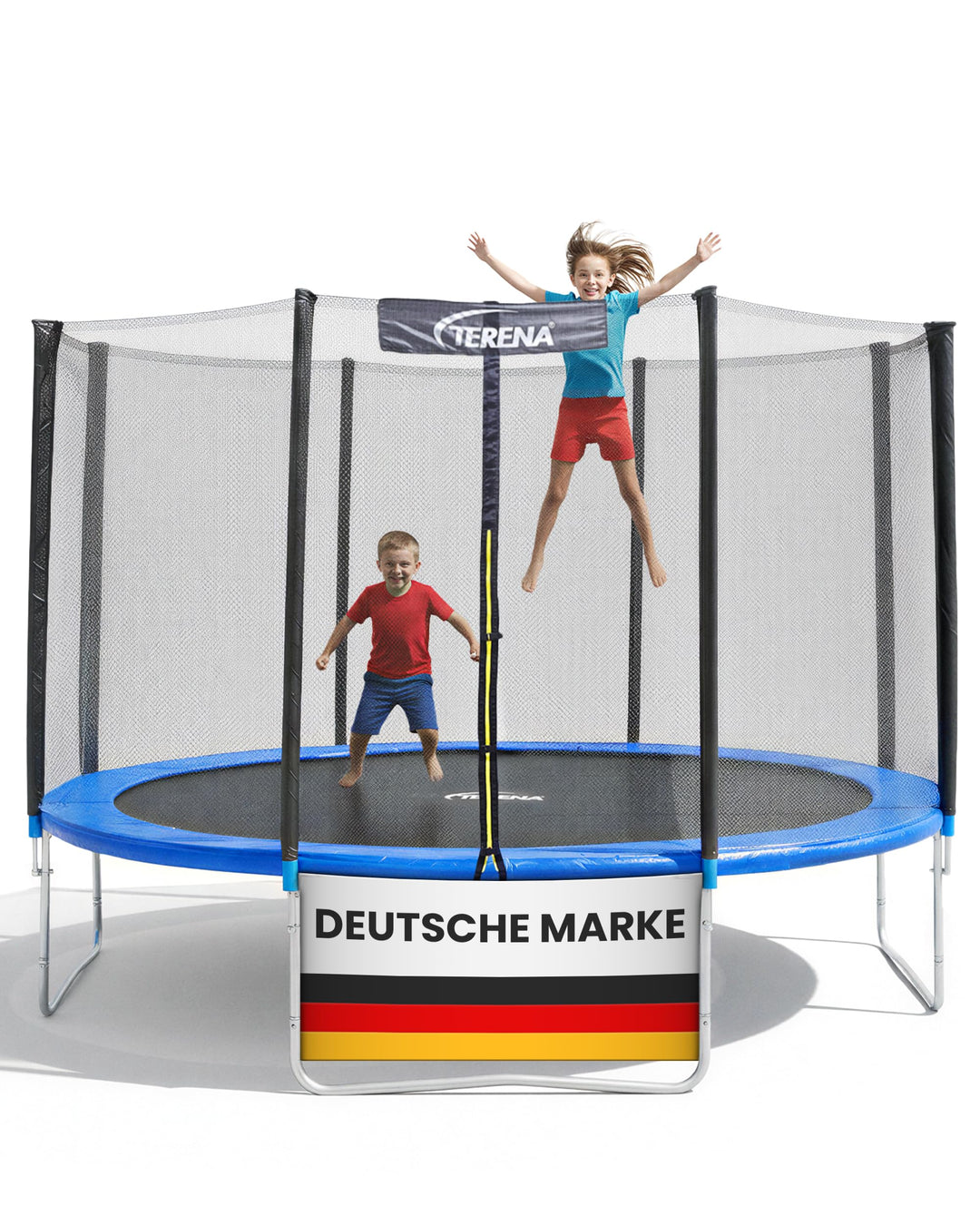 Terena Trampolin mit Sicherheitsnetz Gartentrampolin 305 cm, 305 cm