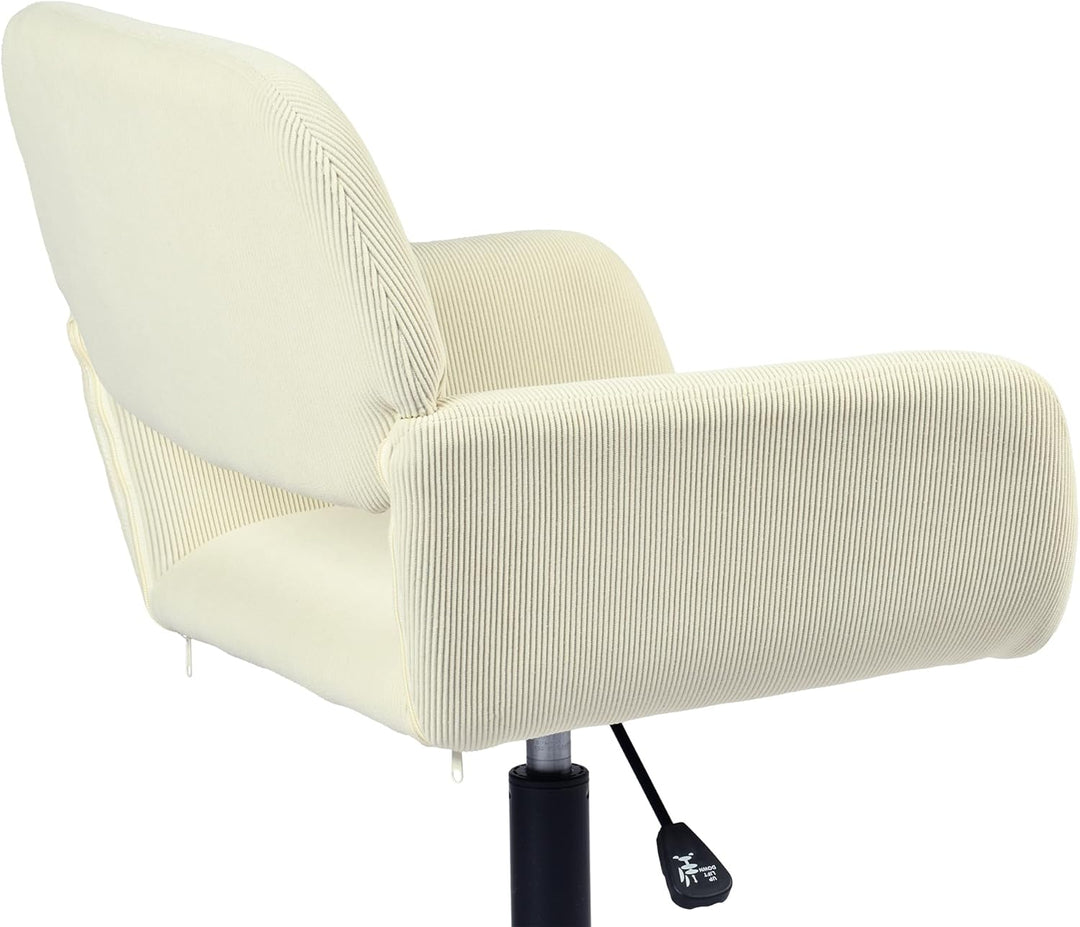 MEUBLE COSY Bürostuhl Ergonomisch Schreibtischstuhl mit höhenverstellbar Armlehnen 360° Drehbar Schm