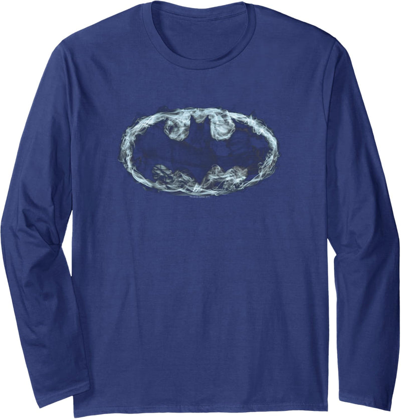 Batman Smoke Signal Logo Langarmshirt