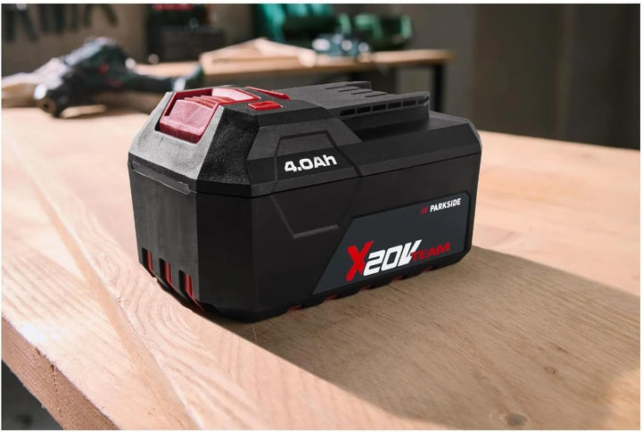 20V Lithium Ionen Akku, 4Ah Parkside XTEAM Serie
