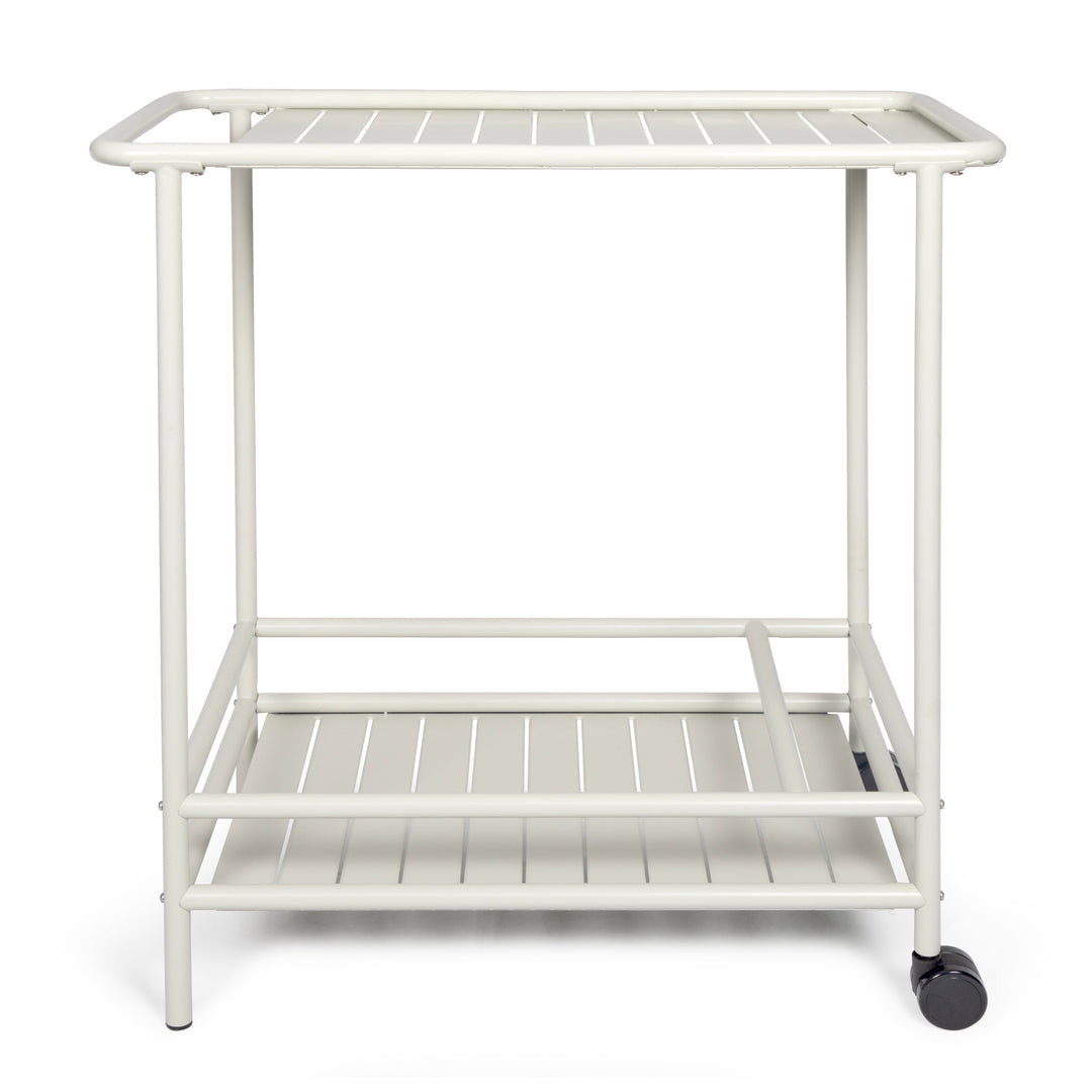 Gartenwagen 61 x 42 cm weiss - GS163C Cremefarben, Cremefarben