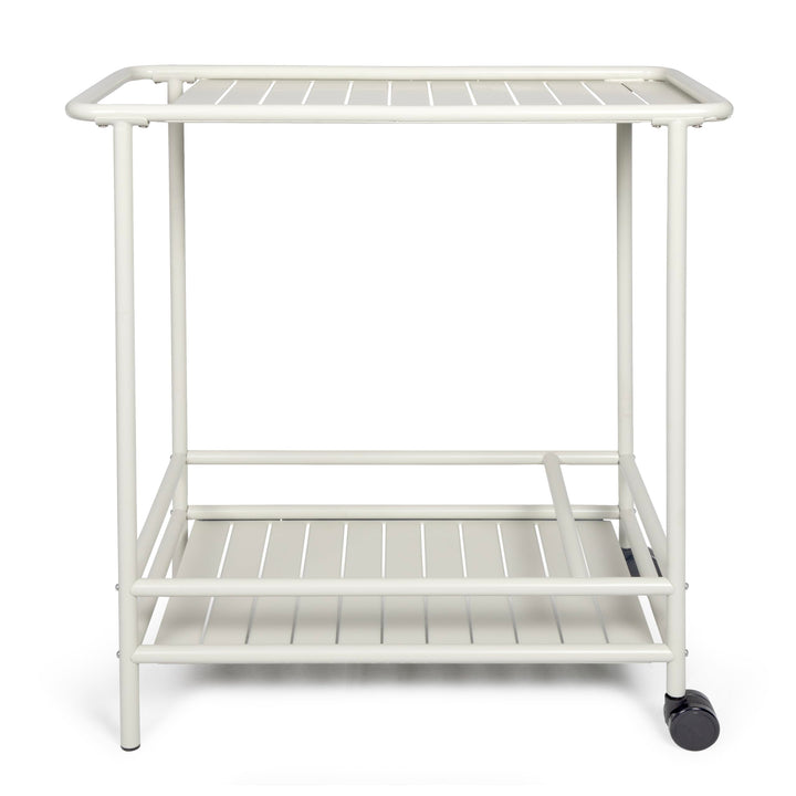 Gartenwagen 61 x 42 cm weiss - GS163C Cremefarben, Cremefarben