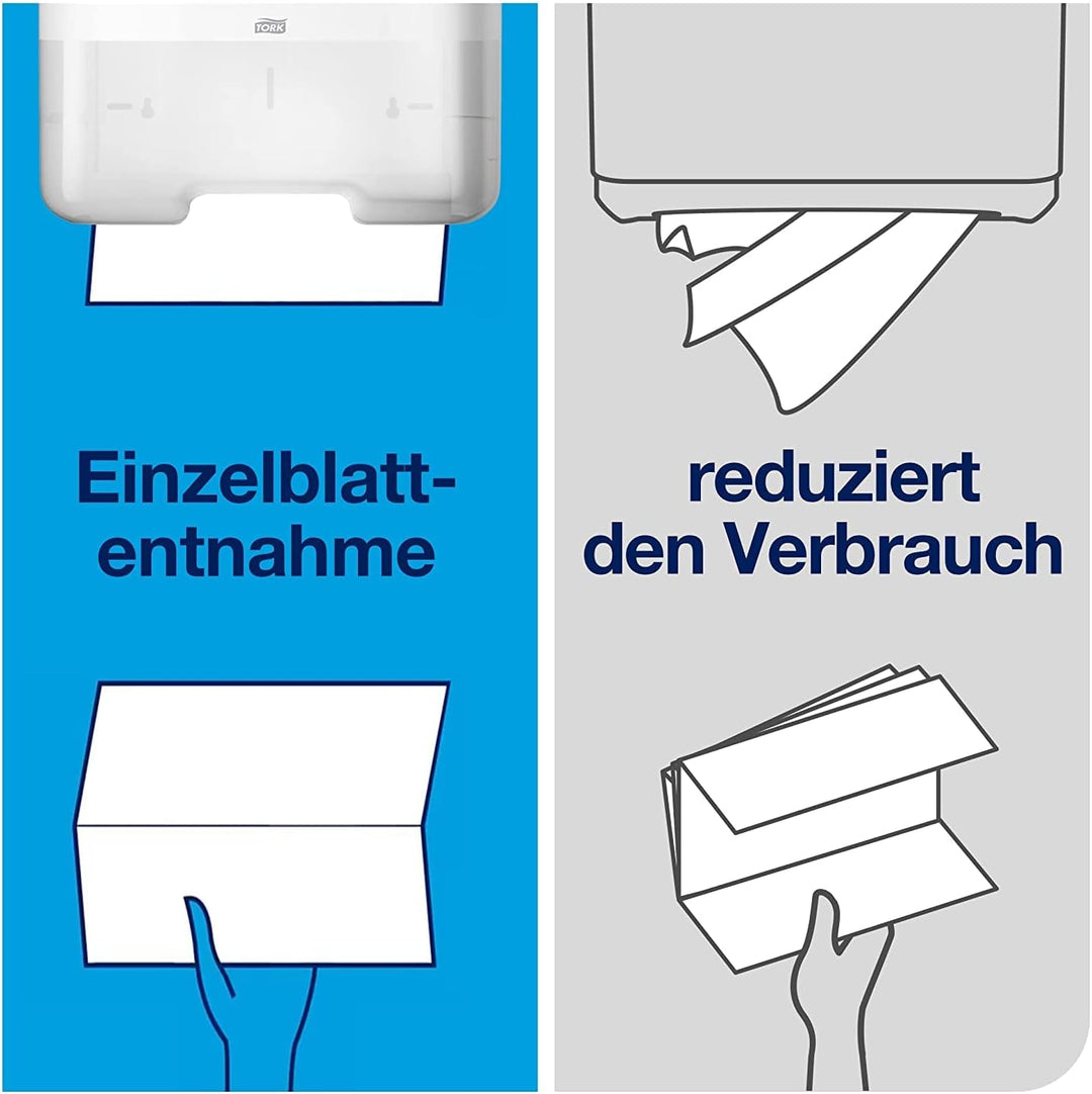 Tork Mini Singlefold Handtuch Starter Pack 953101, Image Design - H3 Singlefold/C-fold Elevation Des