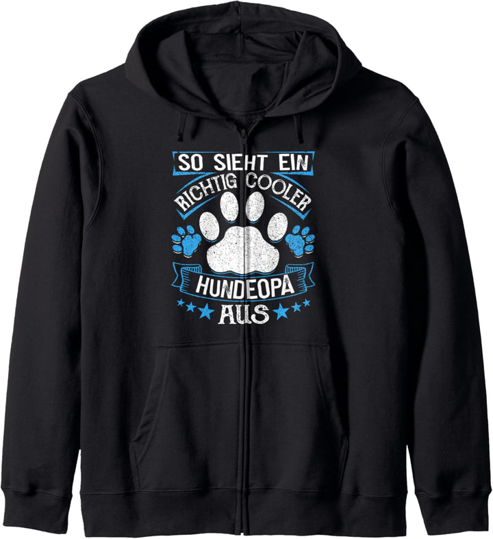 Hunde Opa Enkelhund Bester Hundeopa Kapuzenjacke