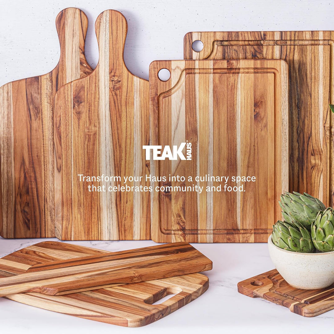 ProTeak Marine Collection, 9cm-517 Schneidebrett 46x35,5x1,9cm, Teakholz, braun, 45x20x15 cm, 45x20x