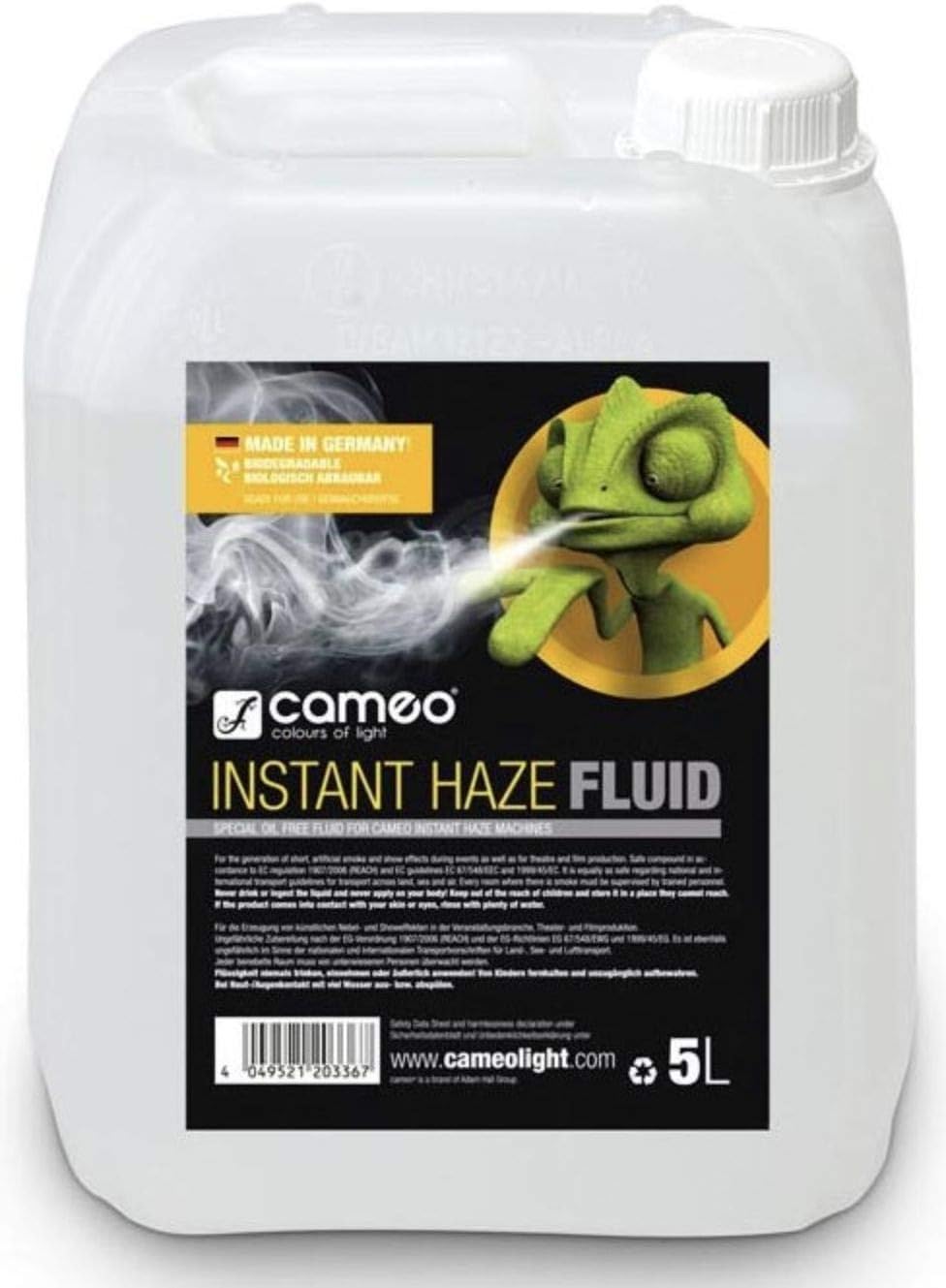 Cameo Light CLFIH5L Flüssigkeiten & Düfte5 Liter Instant Haze