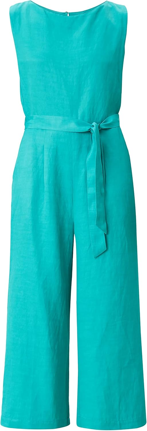 s.Oliver BLACK LABEL Damen Overall 3/4 46 Türkis, 36