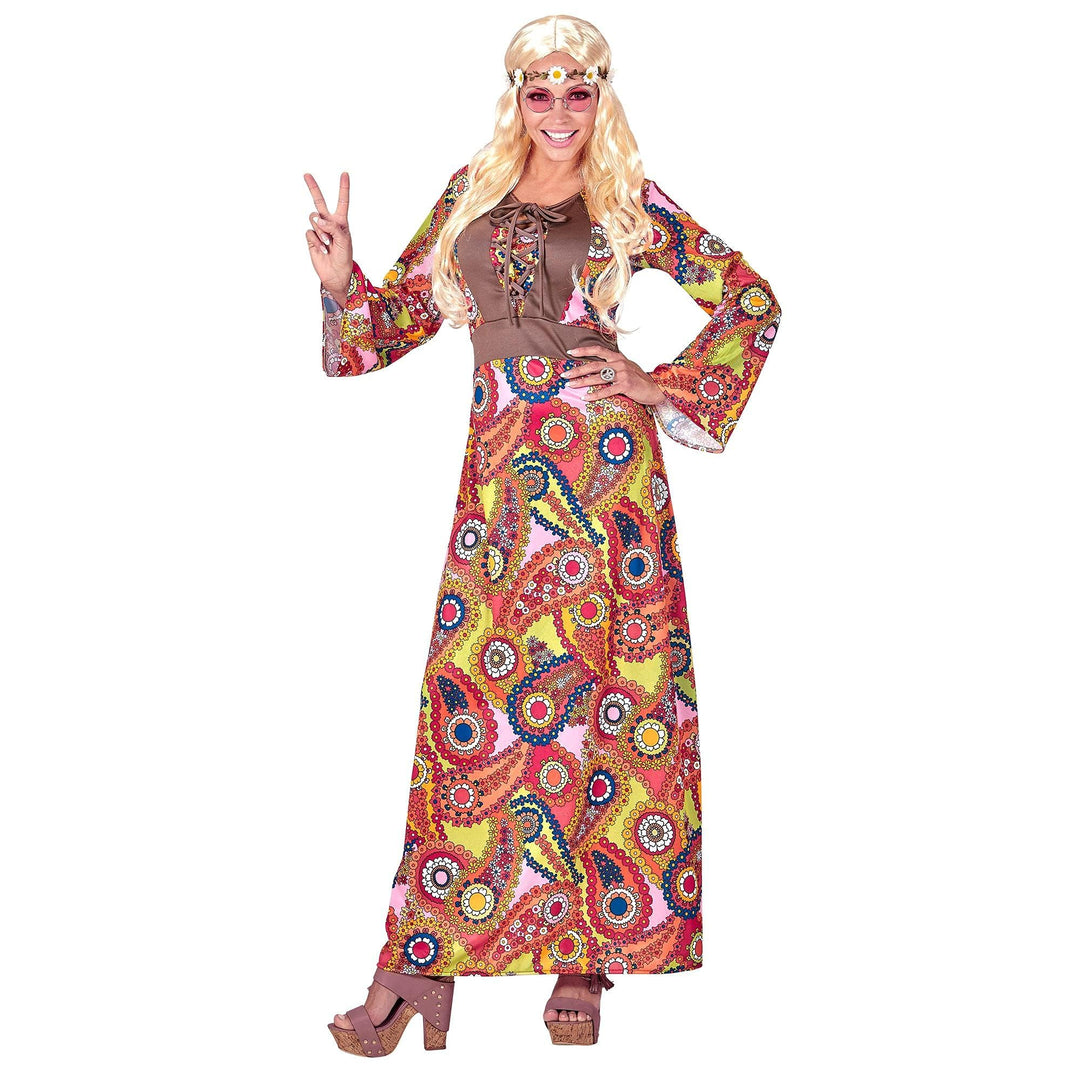 "HIPPIE WOMAN" (dress) - (L), L