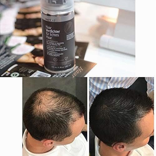 Hairfor2 Haarverdichtungsspray gegen lichtes Haar | Haarpuder | Streuhaar | Haarauffüller | Haarausf