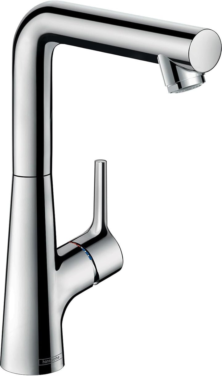 hansgrohe Wasserhahn Talis S (Armatur mit Auslauf Höhe 210, Zugstangen-Ablaufgarnitur und Schwenkaus