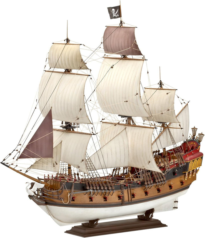 Revell Revell_05605 Modellbausatz Schiff 1:72 - Piratenschiff im Massstab 1:72, Level 5, originalget