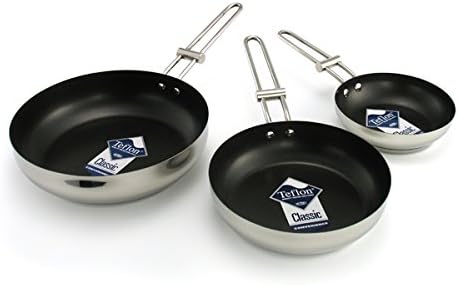 12-teilig Edelstahltopfset mit Antihaftbeschichtung und Glasdeckel