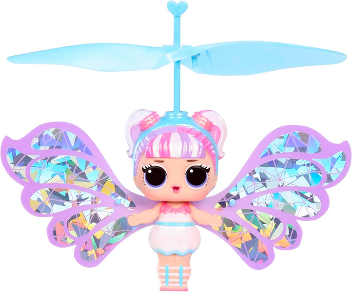 L.O.L. Surprise! Magic Flyers Fairies Tots - Snowflake - Enthält 1 Puppe und 1 Zauberstab, in Einer