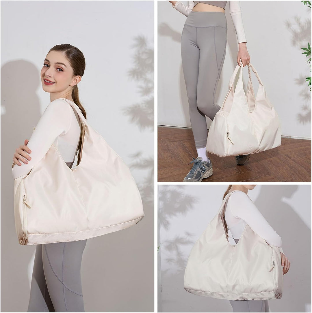 Sporttasche für Damen und Herren mit Schuhfach & Nassfach Weekender Reisetasche Freizeit Handtasche