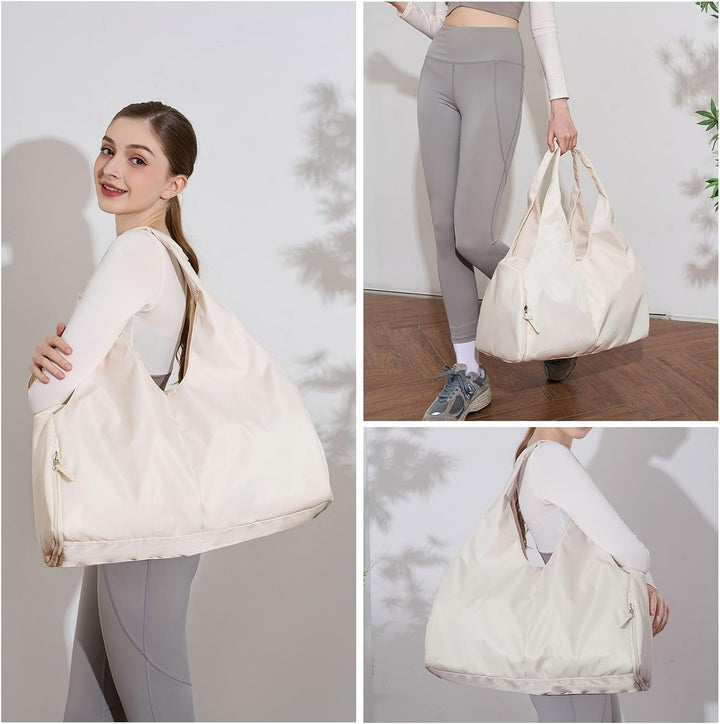 Sporttasche für Damen und Herren mit Schuhfach & Nassfach Weekender Reisetasche Freizeit Handtasche
