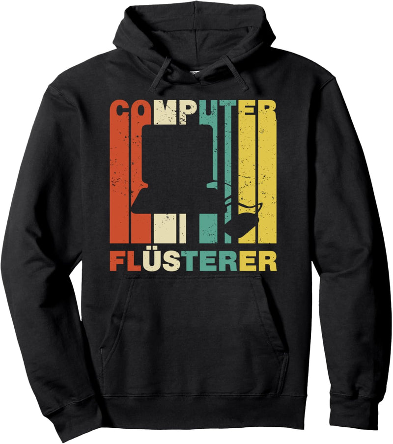 Computer Flüsterer Lustiges Informatiker Retro Nerd Geschenk Pullover Hoodie