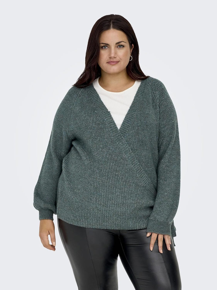 Female Strickjacke CARJADEI Strickjacke, S Balsam Green