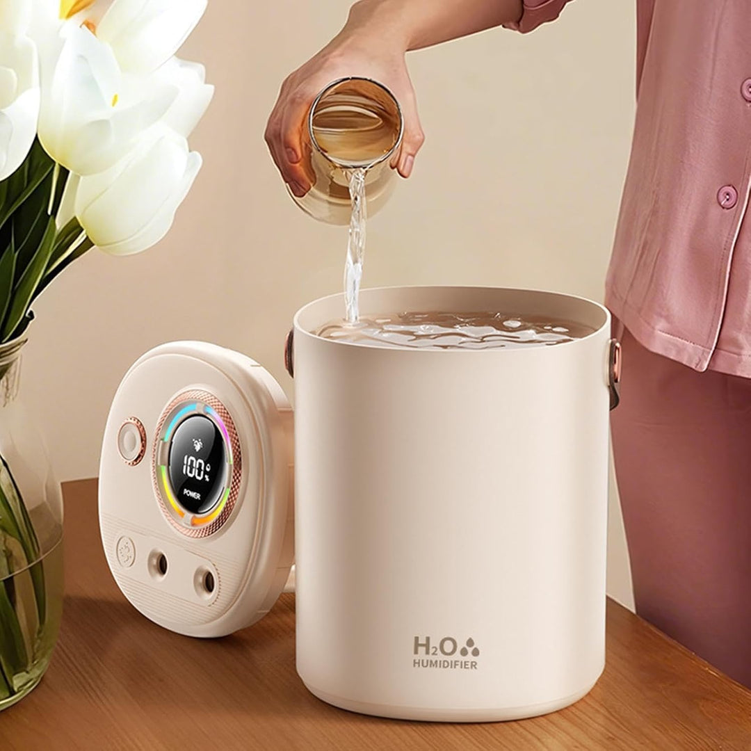 Luftbefeuchter 1,3L Wassertank leise Befeuchtung | Desktop Humidifier Small for Homeowners Miters Ho