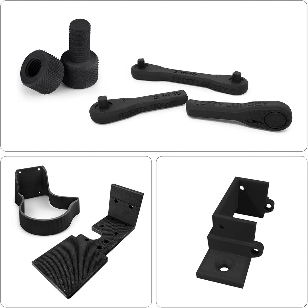 IEMAI PETG Carbon Fibre Filament 1.75 mm, 3D Printer Filament PETG, Carbon Fibre Filament 1.75 PETG