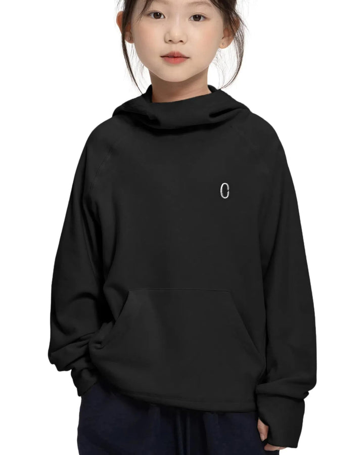 Rolanko Mädchen Hoodies Fleece Sweatshirts Langarm Gemütlicher Leichter Kapuzenpullover Oberteile mi