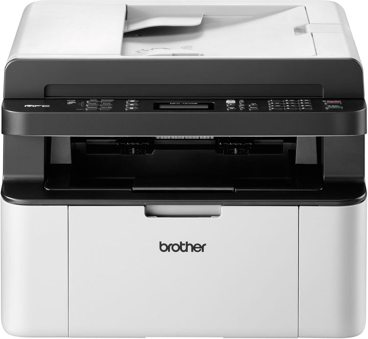 Brother MFC-1910W Kompaktes 4-in-1 Monochrom Monolaser-Multifunktionsgerät (Drucken, scannen, kopier
