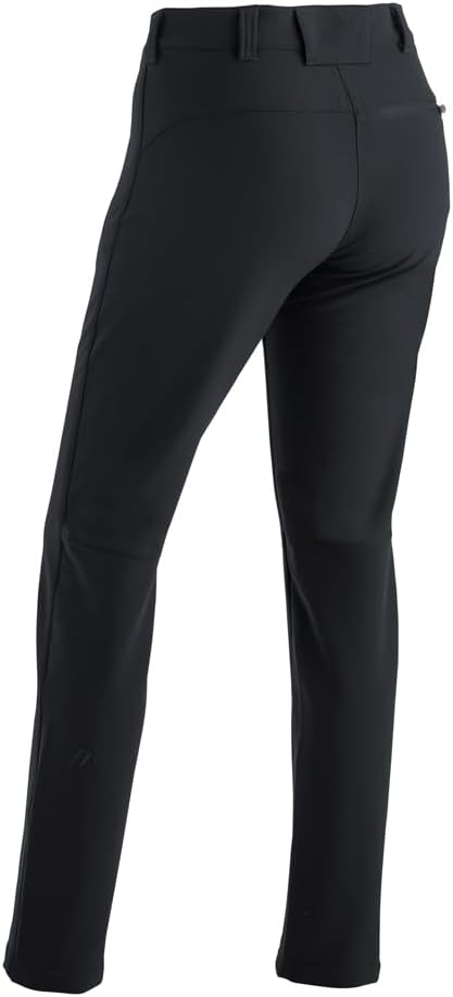 Maier Sports Damen Wanderhose Helga Slim L Schwarz, L Schwarz