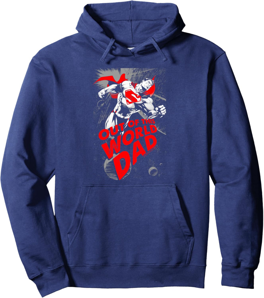 Superman Out of This World Dad Pullover Hoodie