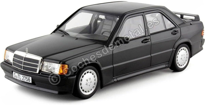 Norev Mercedes 190 E 2.3-16 W201 1984 schwarz metallic Modellauto 1:18