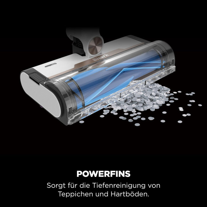Shark kabelloser Akku-Staubsauger m. FloorDetect, Anti-Hair-Wrap, PowerFins, 40 Min Laufzeit, LED-Di
