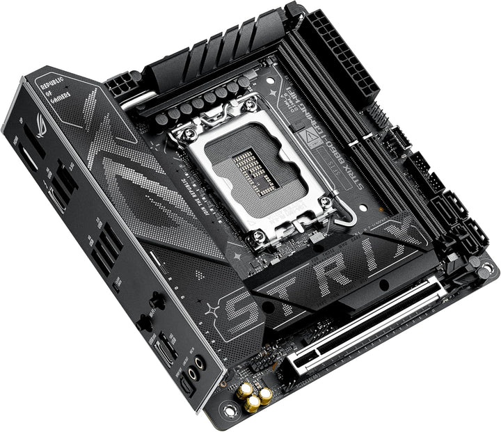 ASUS ROG STRIX B760-I GAMING WIFI Mainboard Sockel Intel LGA 1700 (Intel B760, Mini ITX, DDR5 Speich