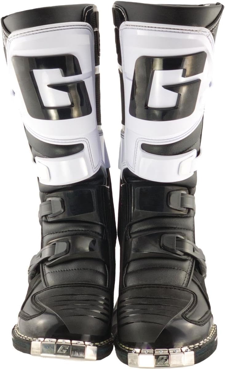 Gaerne Motocross-Stiefel GX-1 Weiss/Schwarz Weiss 45 EU, Weiß 45 EU