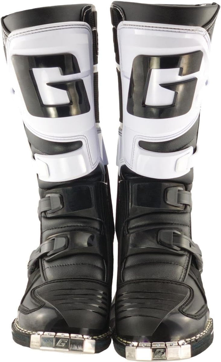 Gaerne Motocross-Stiefel GX-1 Weiss/Schwarz Weiss 45 EU, Weiß 45 EU