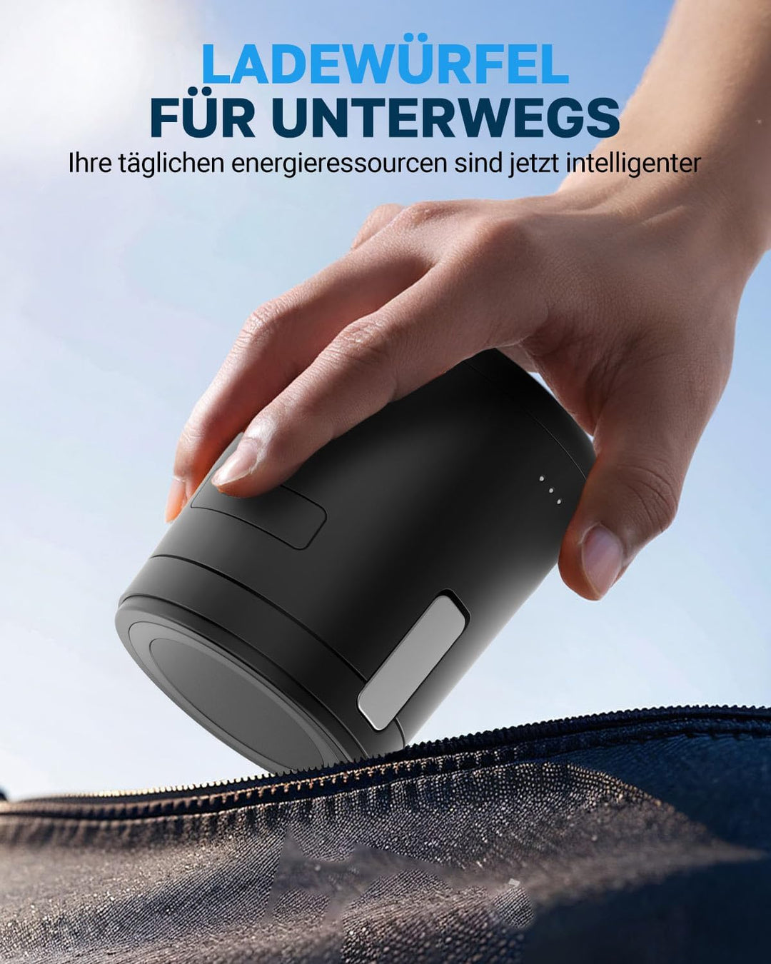 3-in-1 MagSafe Ladestation für Apple Watch, iPhone & AirPods, Kabellose Induktive Aufladestation für