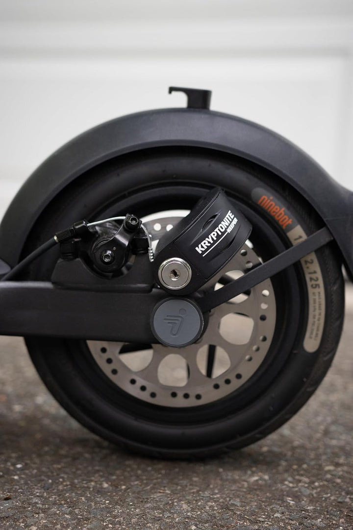 Kryptonite Keeper Alarm Disc Lock – Bremsscheibenschloss – Motorradschloss mit 100-dB Alarm