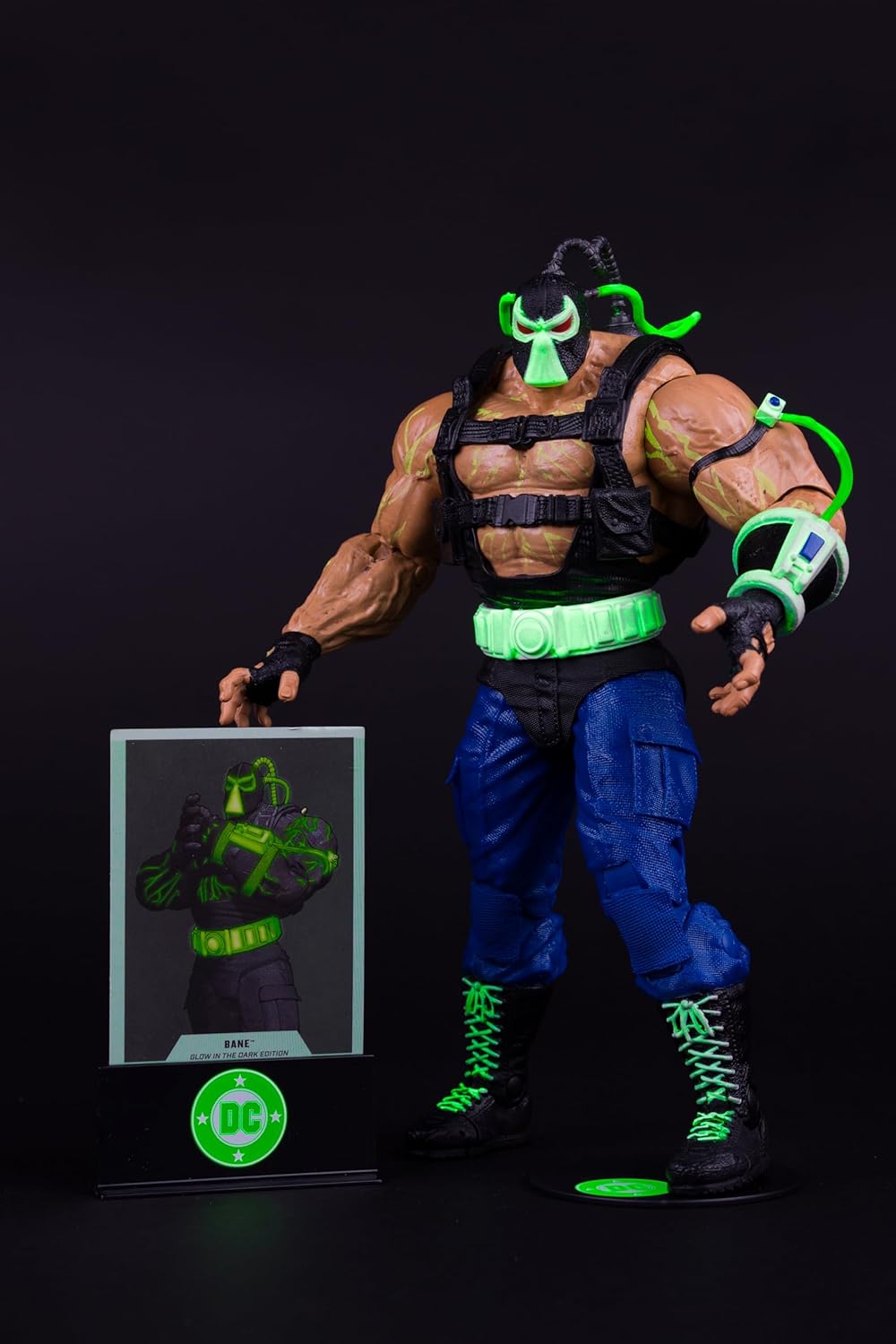 DC Multiverse Mega Action Figure Bane (Glow in The Dark) (Gold Label) 25 cm