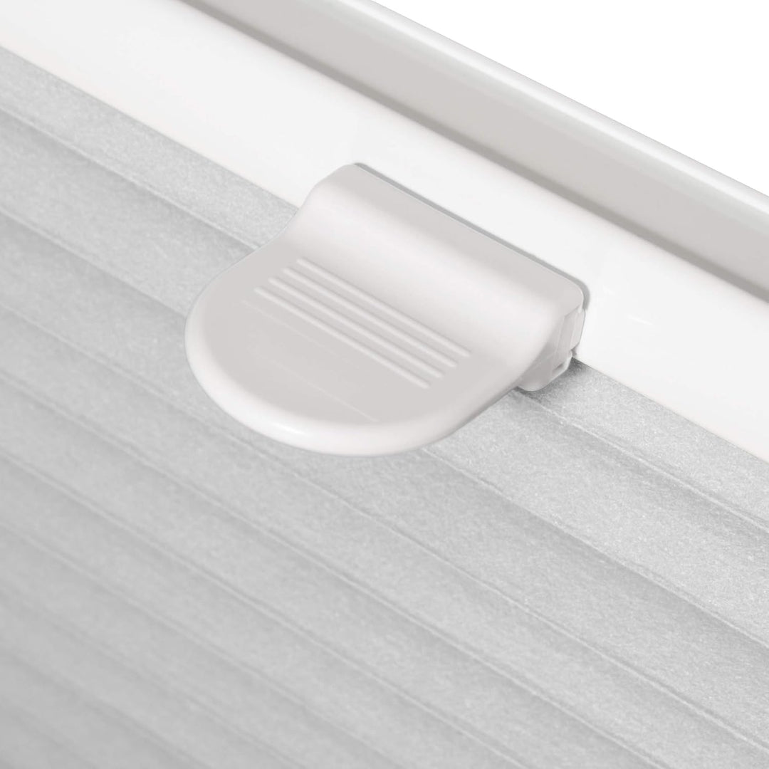SchattenFreude Waben-Plissee für Fenster | 100% verdunkelnd/Blackout | Mit Klemm-Haltern | Klemmfix