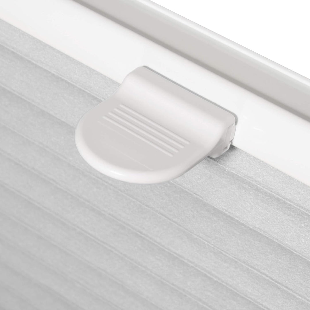 SchattenFreude Waben-Plissee für Fenster | 100% verdunkelnd/Blackout | Mit Klemm-Haltern | Klemmfix