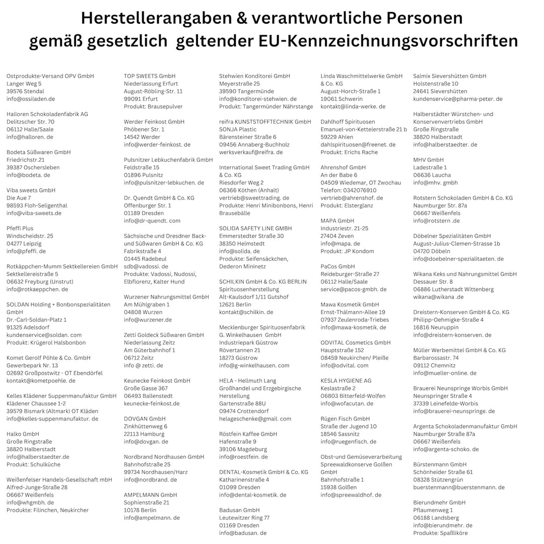Geschenk bester Papa - Geburtstag Geschenk - Suessigkeiten DDR Suessigkeiten Box XXL, Suessigkeiten